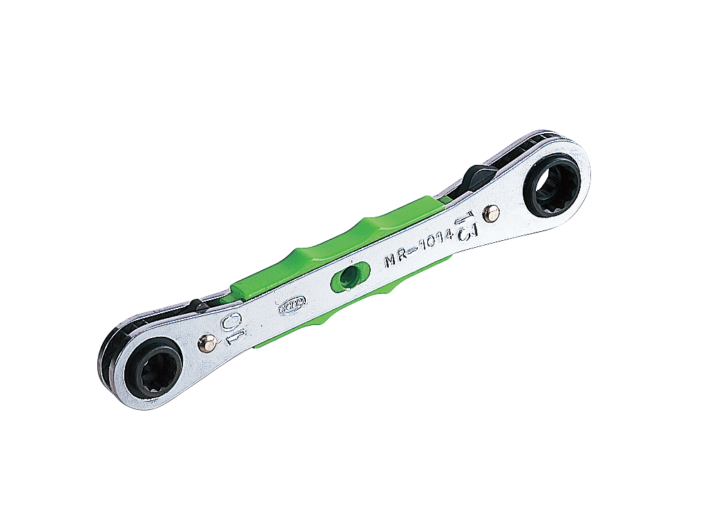 KTC　４サイズ板ラチェットレンチ（スタンダード）１０×１３・１２×１４ｍｍ　MR-1014