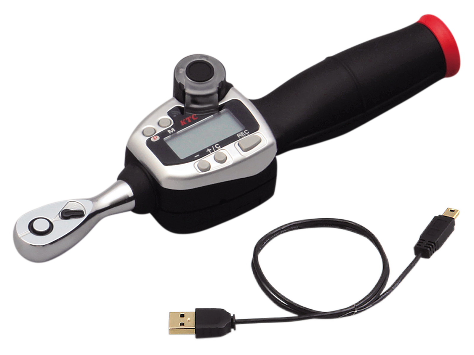 デジタルトルクレンチ 60N 小型 デジラチェ ラチェットタイプ用 610 TONE トルクレンチ(デジタル式) ラチェットデジトルク トルク