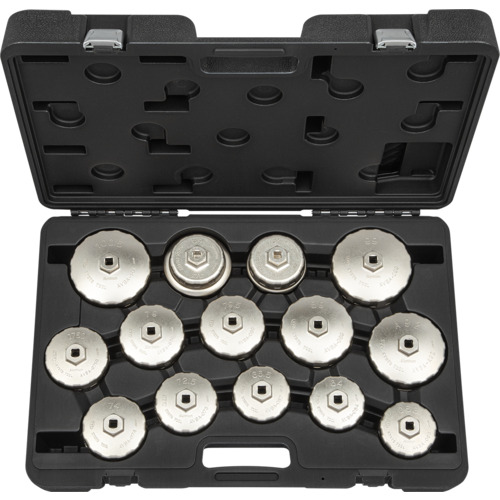 KTC　カップ型オイルフィルタレンチセット［１４コ組］　AVSA14A