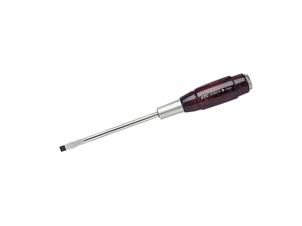 KTC　木柄ドライバ　マイナス貫通タイプ５ｍｍ　D12M2-5