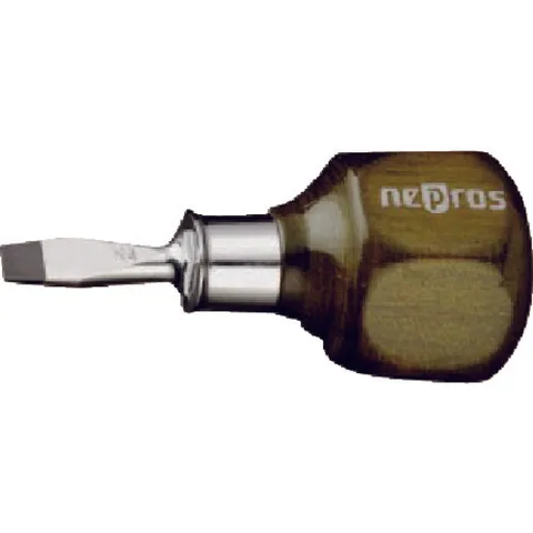ネプロス 樹脂柄貫通ドライバー マイナス ND1M-__ | 工具用品専門通販