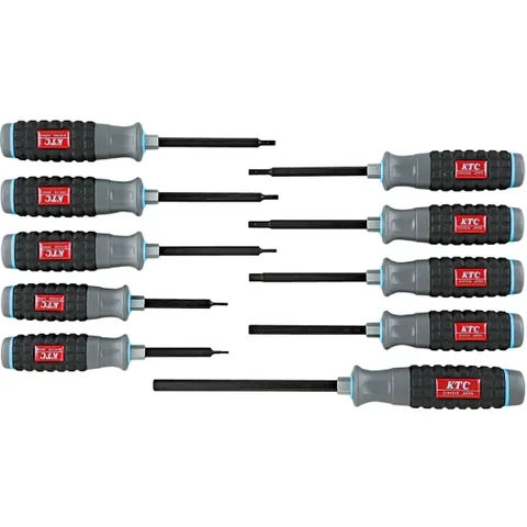 理容ハサミ 8本セット➕専用ドライバー KTC ソフトドライバセット［8本組］ TD798 | 工具用品専門通販は