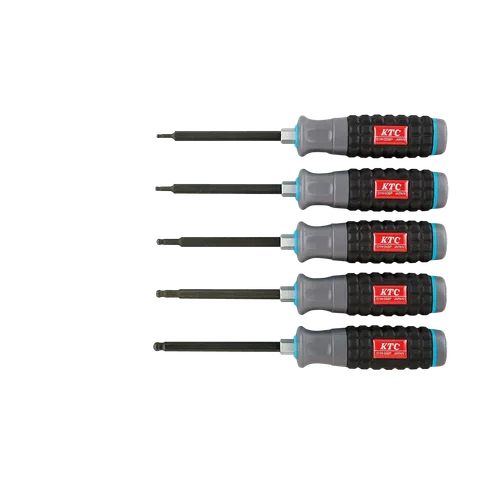 KTC 樹脂柄T型トルクスドライバセット［5本組］ TD1T5 | 工具用品