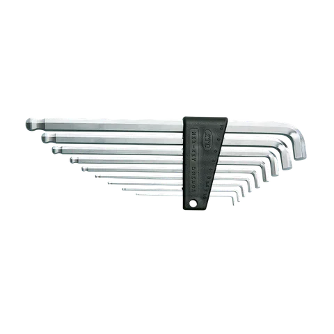 ボールポイントL形ロング六角棒レンチセット　9本組【KTC】 Amazon | 京都機械工具(KTC) ボールポイント L型 ロング六角棒レンチ