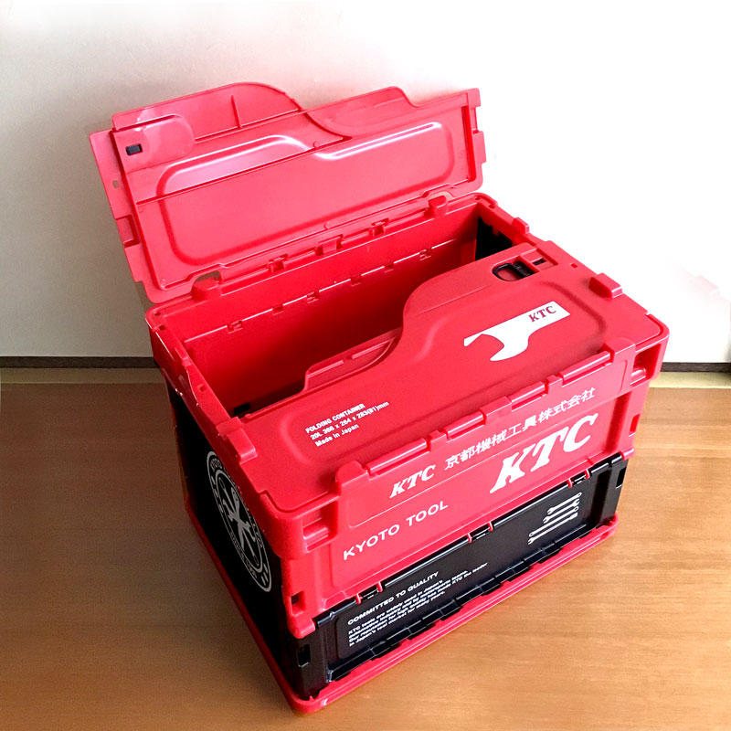 KTC 折り畳みコンテナ 20L YG-195R | 公式オンラインショップ