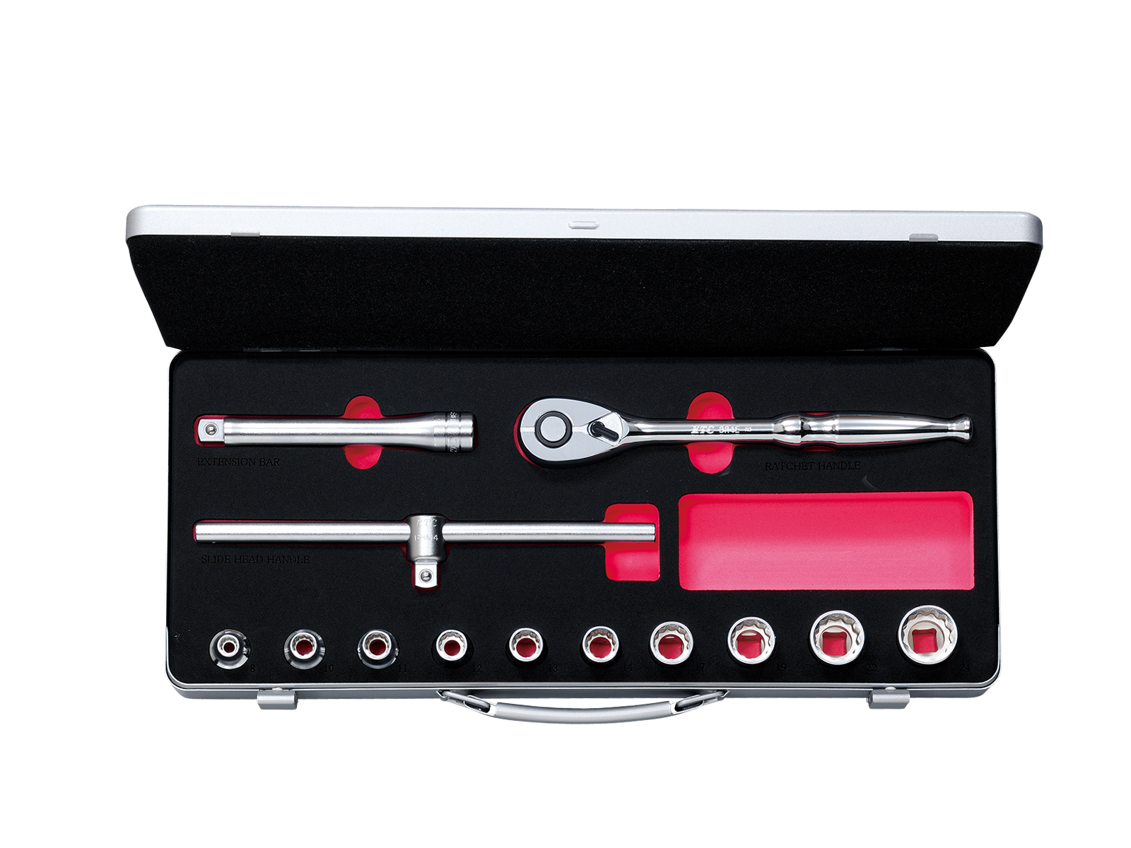 KTC　1/2SQ　ソケットレンチセット［１３点］　TB410W