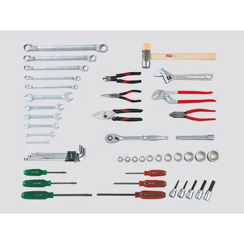 KTC工具セット(両開きメタルケースタイプ)52点　SK4520WZ 工具セット（両開きメタルケースタイプ）［52点］ | KTCツール