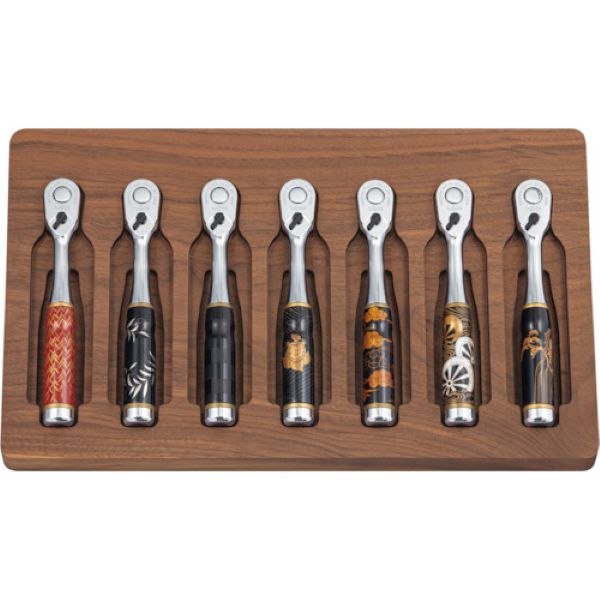 nepros Walnut 漆ラチェットハンドルセット NTX907JWA | 工具用品専門