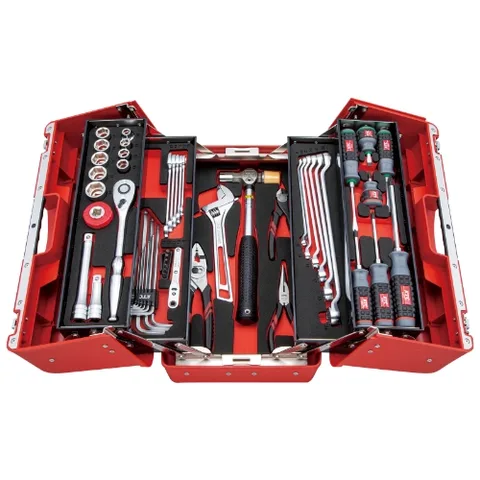 KTC工具セット(両開きメタルケースタイプ)52点　SK4520WZ Amazon | 京都機械工具(KTC)12.7sq.スタンダード工具セット(両開き