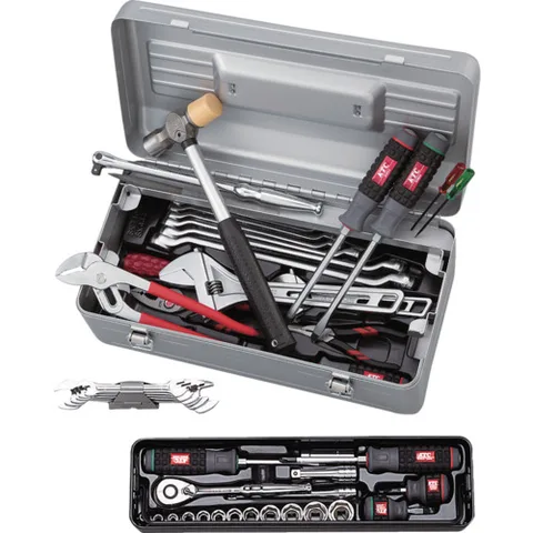 KTC 工具セット（両開きメタルケースタイプ）［52点］ SK4520WZ