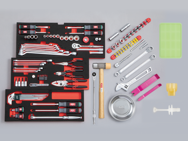 KTC　エキスパートセット【98点】（3段3引出し・3段1引出し）　SKセール2026　SK59826XXR