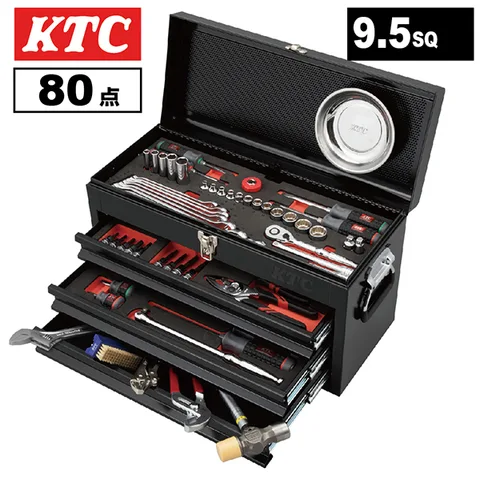 KTC 1/4SQ ソケットレンチセット［25点］ TB2X20B | ファクトリー 