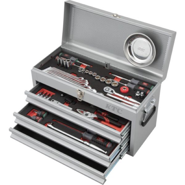 KTC　9.5sq.スタンダードセット【66点】（3段3引出し）　SKセール2026　SK36626XS