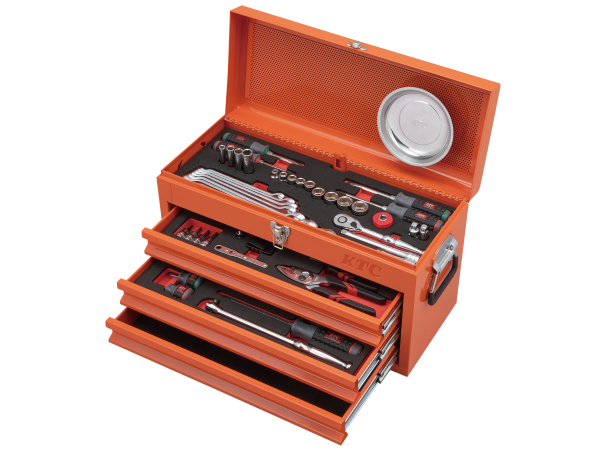 KTC　9.5sq.スタンダードセット【60点】（3段3引出し）　SKセール2026　