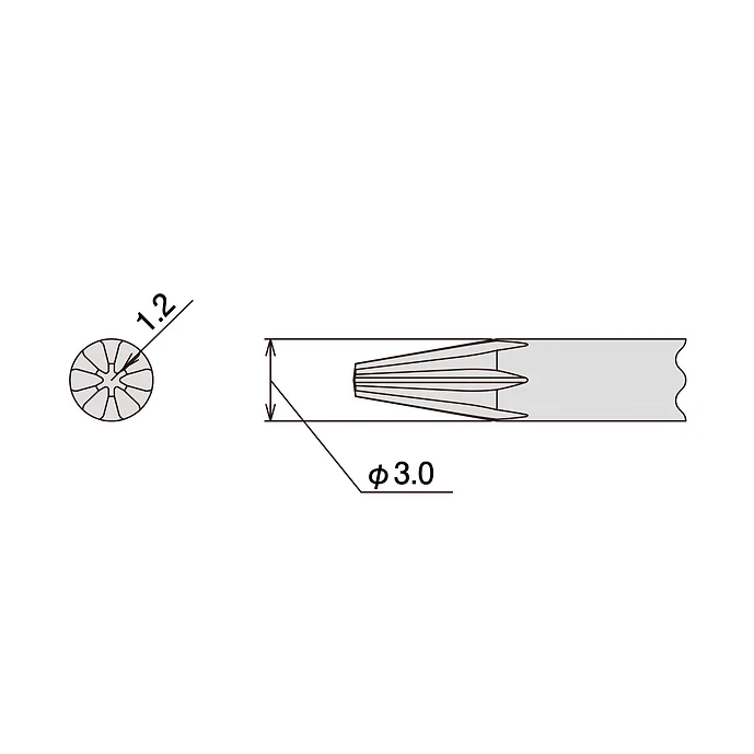 エンジニア　特殊ネジ用ドライバー　ＴＸ４　DTX-04