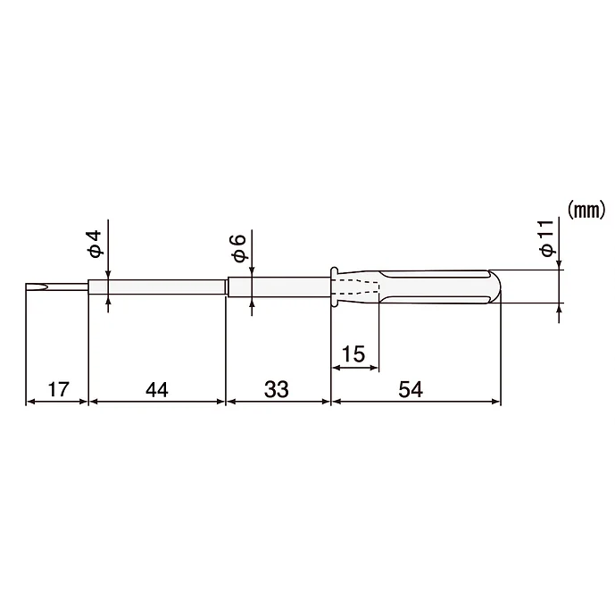 エンジニア　セラミック調整ドライバー　－０．７×２．５　DA-76