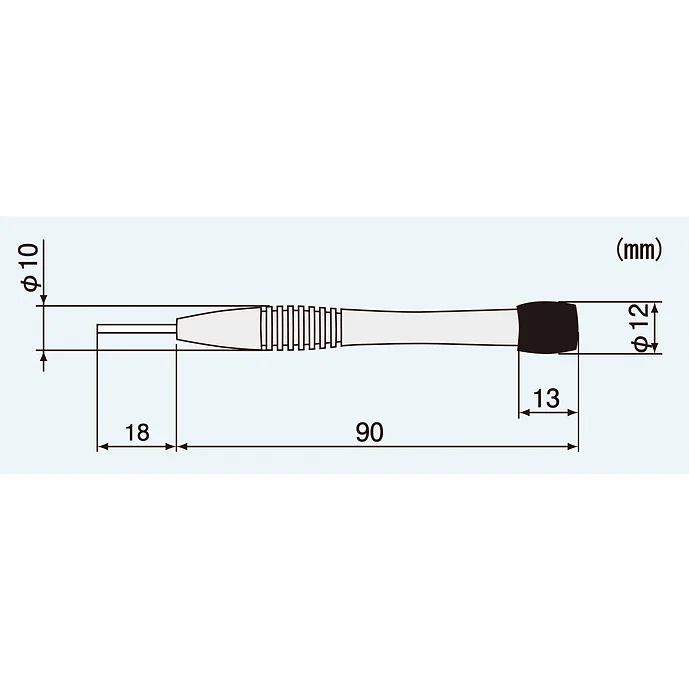 エンジニア　セラミック調整ドライバー　－０．７×１．３　DA-81