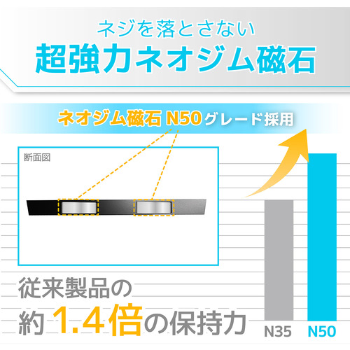 エンジニア　マグネットパッド　腰ピタ　フラットタイプ　DR-96