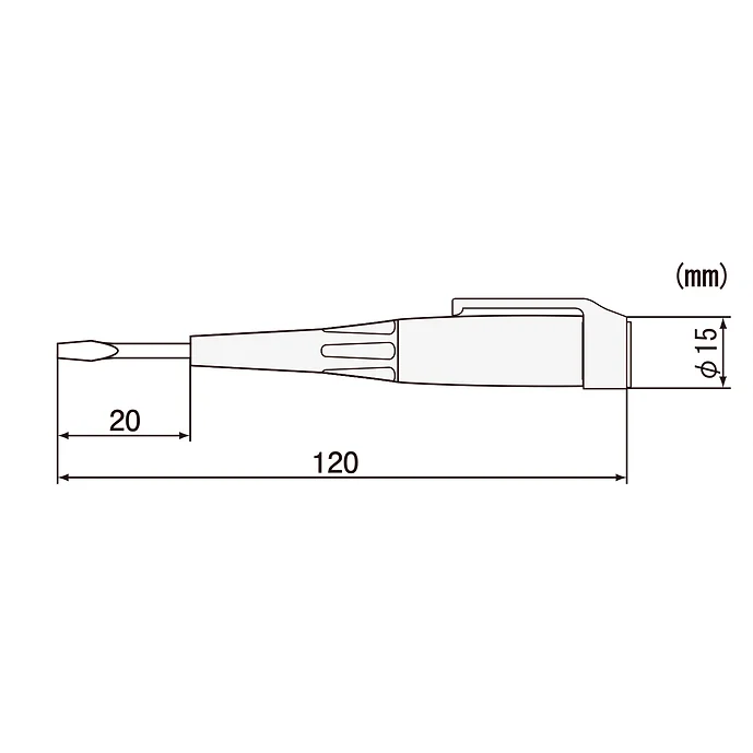 エンジニア　ＬＥＤ検電ドライバー　DKD-03