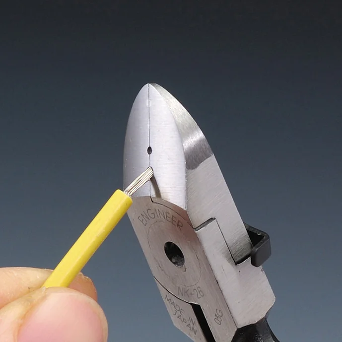 エンジニア　強力ニッパー（穴付）　１５０ｍｍ　NK-26