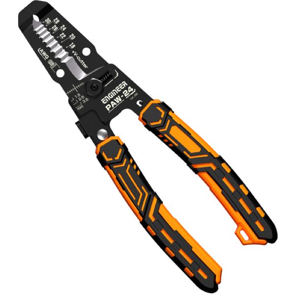 エンジニア　ＥＮＧＩＮＥＥＲ　精密ワイヤーストリッパーＥｚ　対応サイズ：ＡＷＧ３０?１８　PAW-24