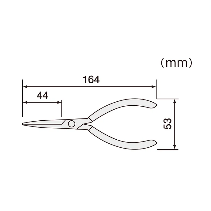 エンジニア　Ｅリングプライヤー　１６４ｍｍ　PZ-02