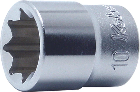コーケン　2重4角ソケット　1/4SQ　10ｍｍ　2415M-10