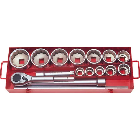 TONE ソケットレンチセット 12角タイプ 差込角12．7mm 16点