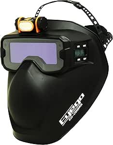 液晶式自動遮光溶接ゴーグルマスク Eyego(アイゴ) マットブラック EG-200MB