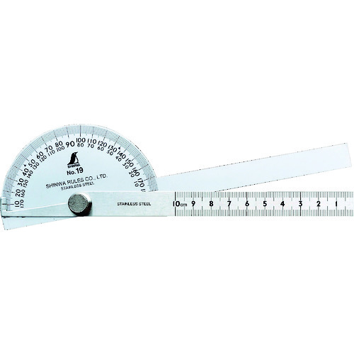 シンワ　プロトラクターＮｏ．１９　シルバー２本竿