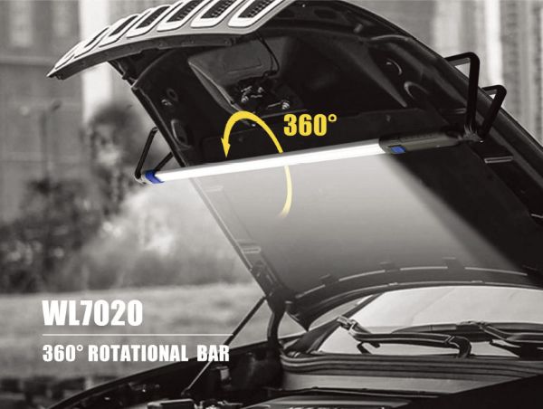 TAKENOW　3.6V充電式LEDボンネットライトバー　WL7020C