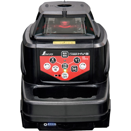 シンワ レーザーロボ Xline レッド フルライン・地墨クロス