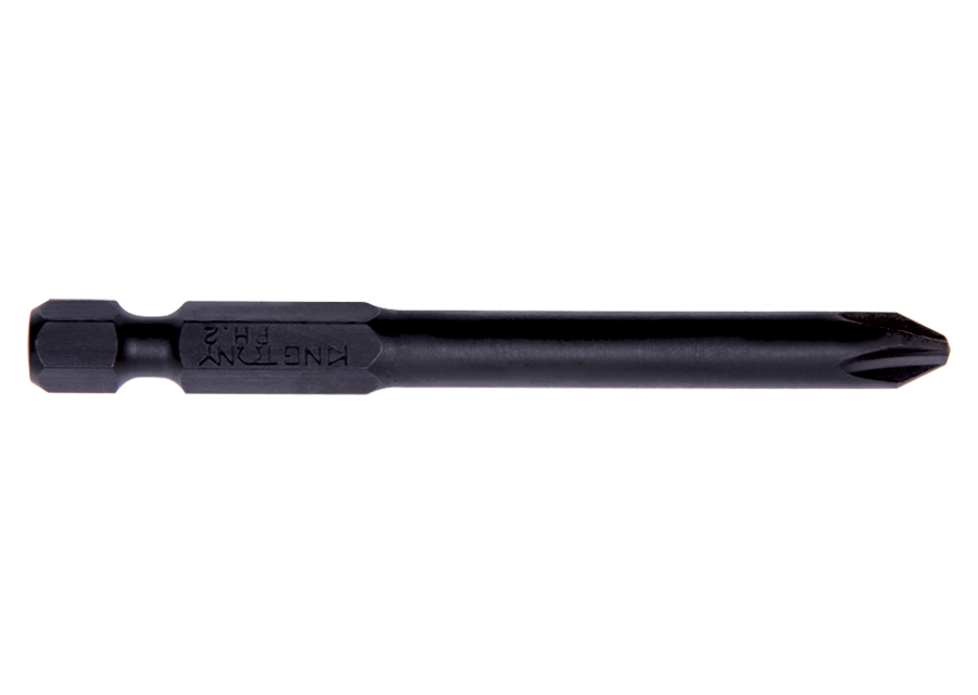 【10月中旬~下旬入荷予定】キングトニー 2 PC. 1/4インチパワービットセット(プラスヘッド) 150mm 71150_P-S1