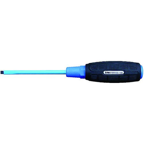 アネックス　スリット絶縁ドライバー　－４×１００　7200-4-100