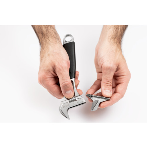 バーコ　パイプレンチ兼用モンキーメッキ　9072PC