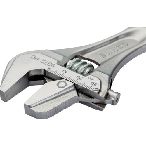 バーコ　パイプレンチ兼用モンキーメッキ　9072PC