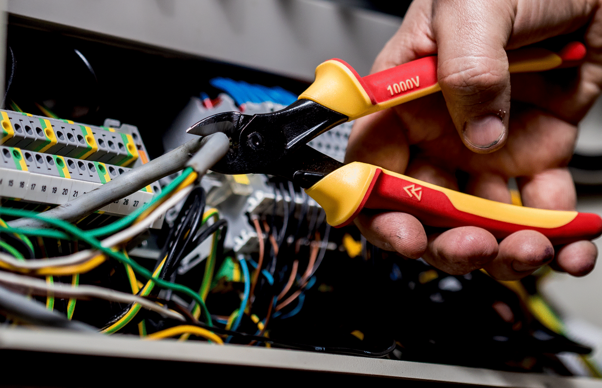 バーコ　強力型軟・硬線両用ニッパー　2101S-180