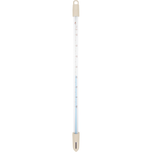 シンワ　棒状温度計　Ｈ－７Ｃ　青液　－１０～６５℃　３０ｃｍ　ケース付
