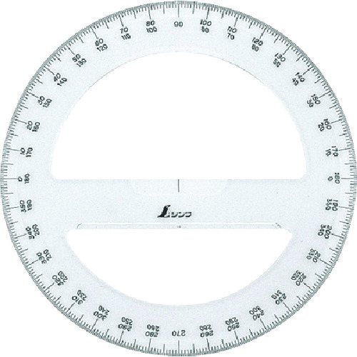 シンワ　分度器３６０°１５ｃｍ全円