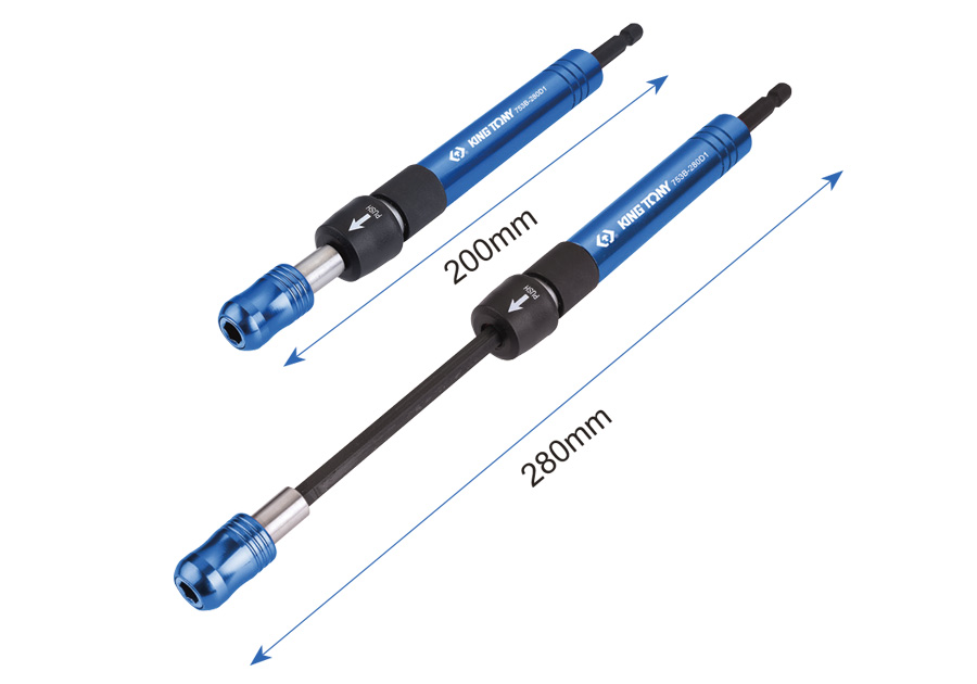 【8月末入荷予定】キングトニー　テレスコピックビットホルダー　753B_280D1