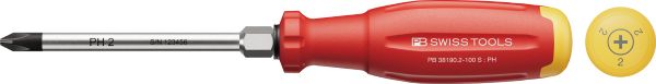 ピービー　ＰＢスイスツールズ  スイスグリップＥＶＯプラスドライバー根元六角　38190.2-100S