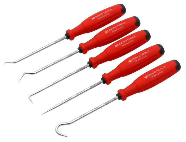ピービー　スイスグリップEVOピックツール5本組 台紙付　38684.CN