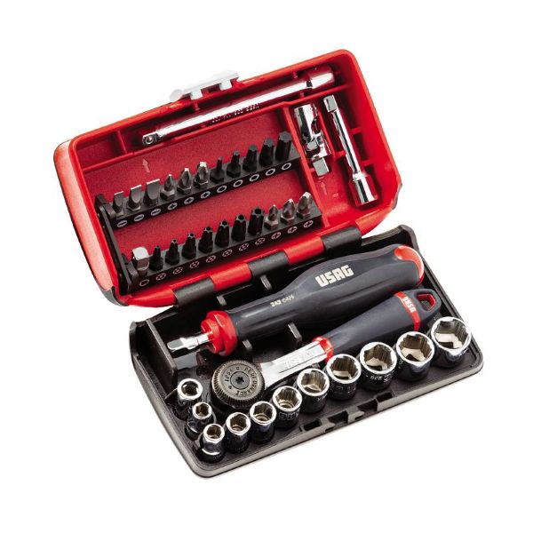 USAG X-Grip 1/4SQソケット&ビットセット 609-1/4EAX | ファクトリー