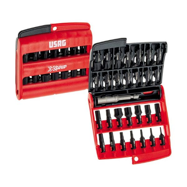 ウーザック X-Grip ヘックスビットセット 2-8mm 660X/B9 | 工具用品