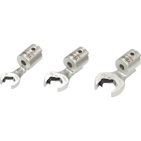 トネ 差替式トルクレンチ用クイックスパナヘッドセット 22DRSQ30