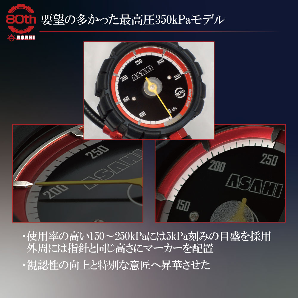 旭産業　80thゲージボタル　AGE-350-80TH