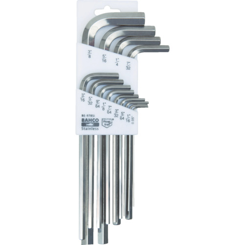 バーコ　９ＰＣＳステンレスヘックスセット　BE-9770I