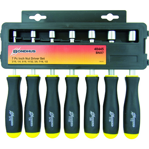 ボンダス　ナットドライバーセットインチ　７本組み　BNX7