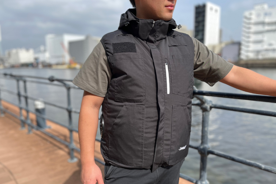 充電式エアクールベスト