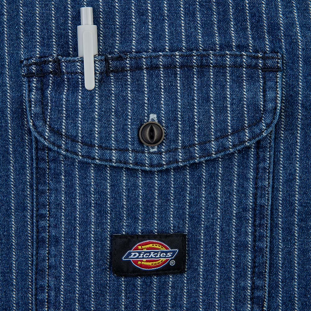 ディッキーズ　ストレッチウォバッシュ シャツジャケット　D-698